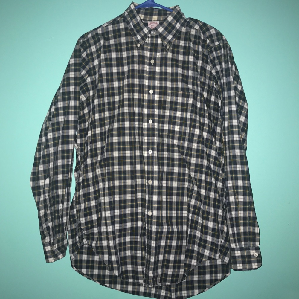 Brooks Brothers Plaid Dress Shirt